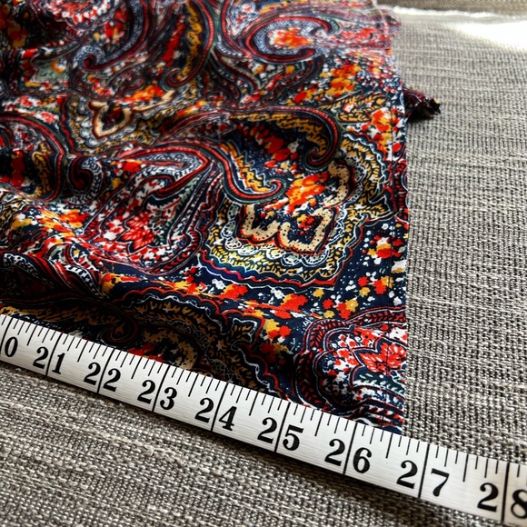 Paisley Smocked Bustier Mini-Dress - Picture 4 of 6